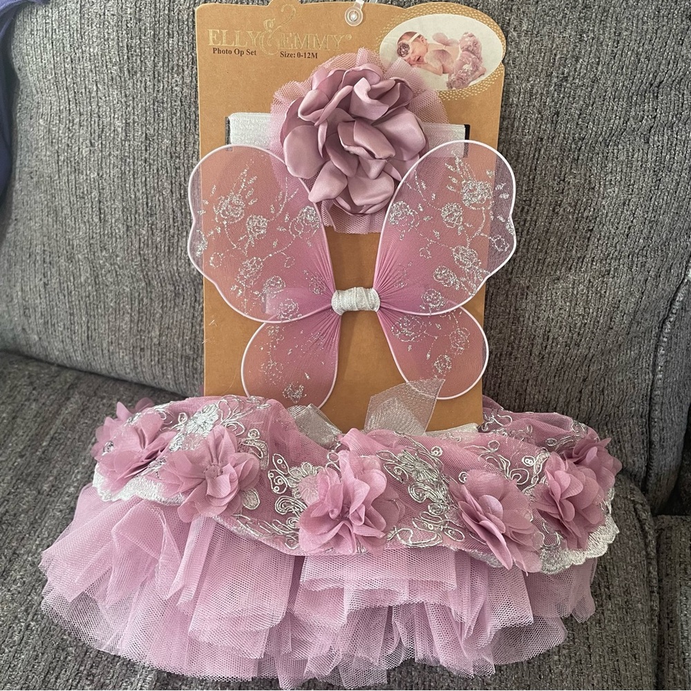 Elly &Emmy Baby Photo Op Set